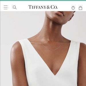 Tiffany’s sterling silver chain 20”
